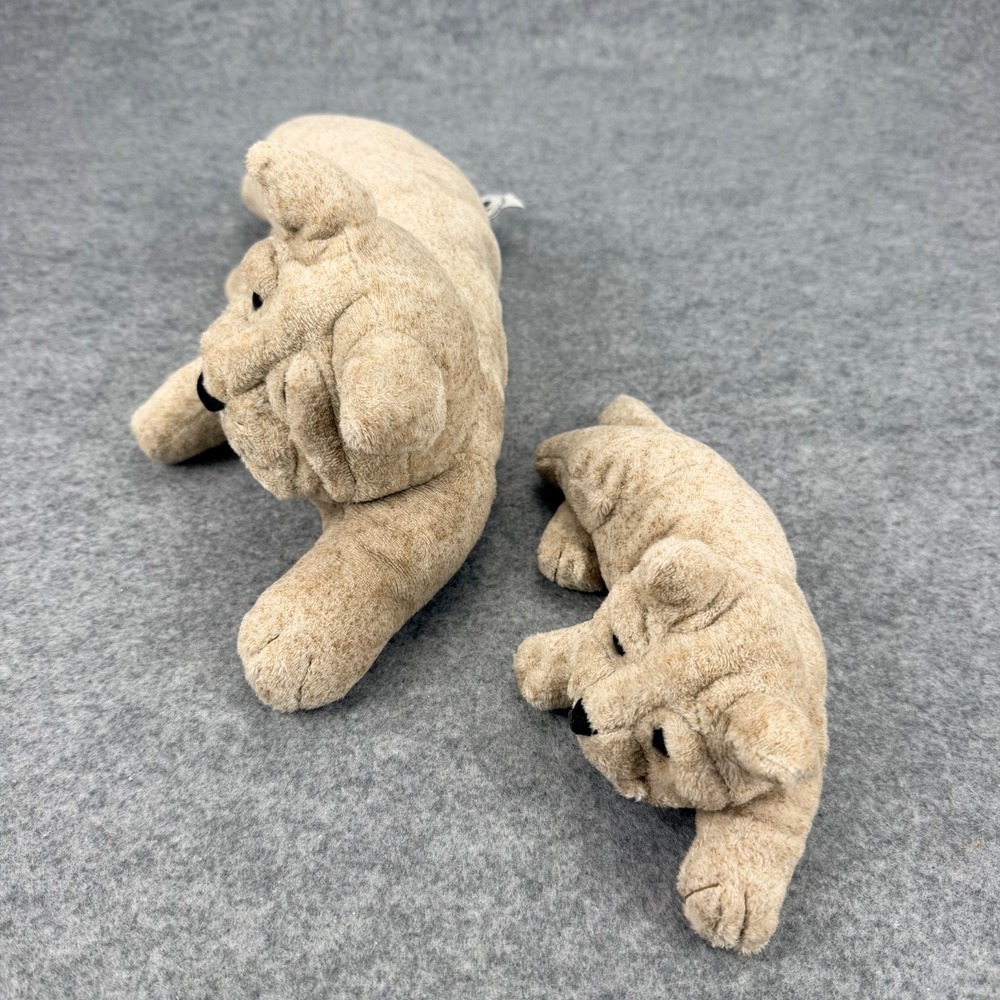 Second Nature Design Cuddly Quarry Critters 2003 Candy the Cat and Kitten Plush - Picture 5 of 9